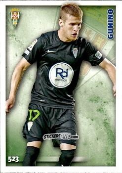 Figurina Gunino - Las Fichas Quiz De La Liga 2014-2015 n. 523 - Mundicromo