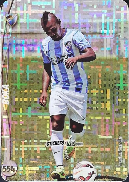 Figurina Boka - Las Fichas Quiz De La Liga 2014-2015 n. 554 - Mundicromo