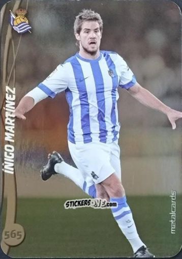 Sticker Íñigo Martínez - Las Fichas Quiz De La Liga 2014-2015 n. 565 - Mundicromo
