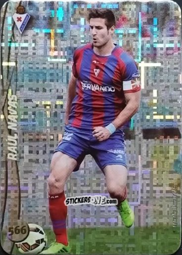 Figurina Raúl Navas - Las Fichas Quiz De La Liga 2014-2015 n. 566 - Mundicromo