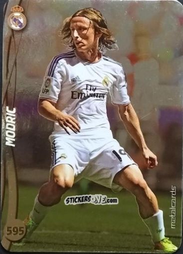 Cromo Modric - Las Fichas Quiz De La Liga 2014-2015 n. 595 - Mundicromo