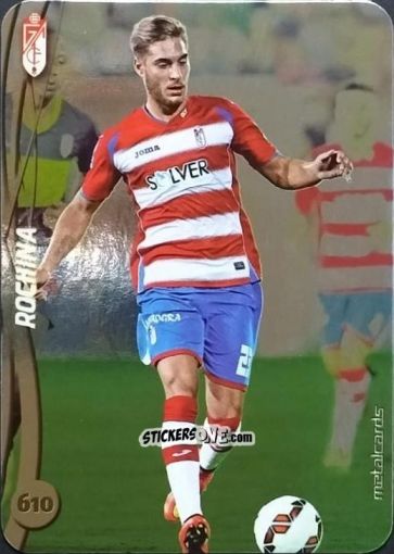 Sticker Rochina - Las Fichas Quiz De La Liga 2014-2015 n. 610 - Mundicromo
