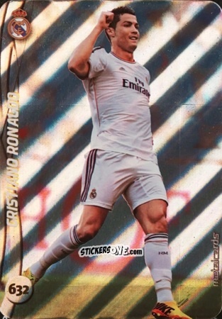 Figurina Cristiano Ronaldo - Las Fichas Quiz De La Liga 2014-2015 n. 632 - Mundicromo