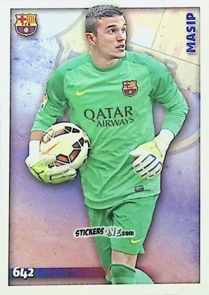 Figurina Masip - Las Fichas Quiz De La Liga 2014-2015 n. 642 - Mundicromo