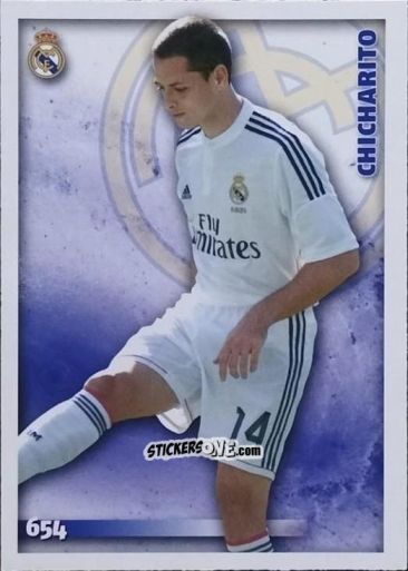 Cromo Chicharito - Las Fichas Quiz De La Liga 2014-2015 n. 654 - Mundicromo