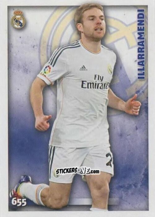 Figurina Illarramendi - Las Fichas Quiz De La Liga 2014-2015 n. 655 - Mundicromo