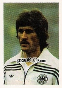 Figurina Manfred Kaltz - Euro 1984 n. 21 - Disvenda