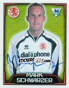 Cromo Mark Schwarzer - Premier League Inglese 2003-2004 n. 415 - Merlin