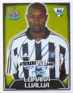 Cromo Lomana Lualua - Premier League Inglese 2003-2004 n. 465 - Merlin