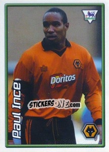 Sticker Paul Ince (Wolverhampton Wanderers) - Premier League Inglese 2003-2004 n. Q10 - Merlin