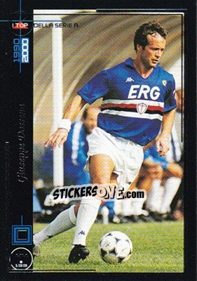 Figurina Giuseppe Dossena - I Top Della Serie A 1990-2000 n. 44 - Panini