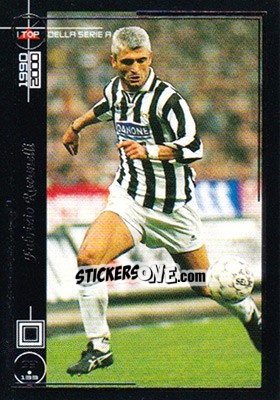 Cromo Fabrizio Ravanelli - I Top Della Serie A 1990-2000 n. 93 - Panini