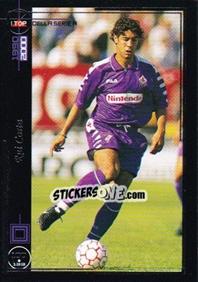 Figurina Rui Costa - I Top Della Serie A 1990-2000 n. 100 - Panini