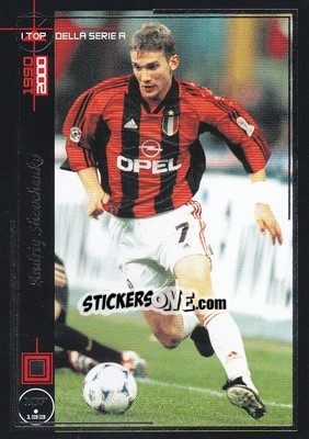Cromo Andriy Shevchenko - I Top Della Serie A 1990-2000 n. 107 - Panini
