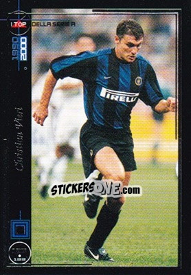 Cromo Christian Vieri - I Top Della Serie A 1990-2000 n. 125 - Panini