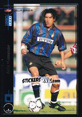 Cromo Iván Zamorano - I Top Della Serie A 1990-2000 n. 130 - Panini