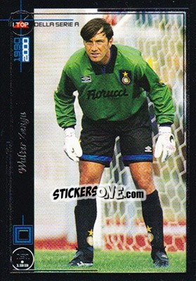 Figurina Walter Zenga - I Top Della Serie A 1990-2000 n. 131 - Panini