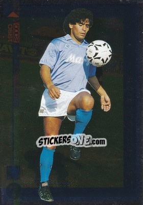 Cromo Diego Maradona - I Top Della Serie A 1990-2000 n. F2 - Panini