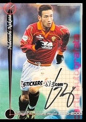 Figurina Nakata Hidetoshi - I Top Della Serie A 1990-2000 n. NA - Panini