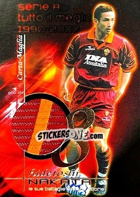 Figurina Nakata Hidetoshi - I Top Della Serie A 1990-2000 n. NM - Panini