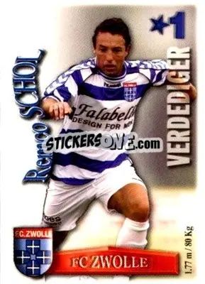 Sticker Remco Schol - All Stars Eredivisie 2003-2004 n. 151 - Magicboxint