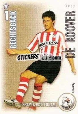 Sticker Sepp De Roover - All Stars Eredivisie 2006-2007 n. 240 - Magicboxint