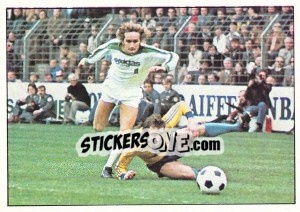 Figurina Borussia Mönchengladbach - Euro Football 78 n. 19g - Panini