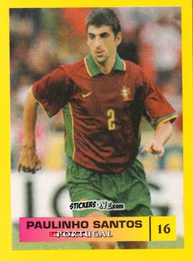 Cromo Paulinho Santos - Mos Euro 2000 n. 16 - NO EDITOR