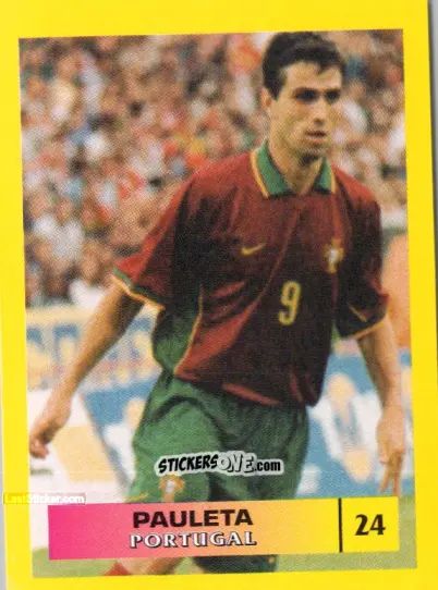 Cromo Pauleta - Mos Euro 2000 n. 24 - NO EDITOR