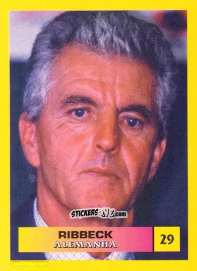 Figurina Ribbeck - Mos Euro 2000 n. 29 - NO EDITOR