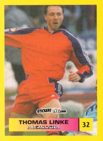 Cromo Thomas Linke - Mos Euro 2000 n. 32 - NO EDITOR