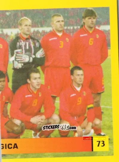 Cromo Equipe - Mos Euro 2000 n. 73 - NO EDITOR