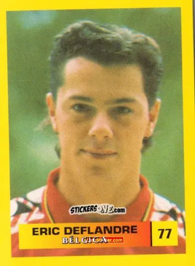 Cromo Eric Deflandre - Mos Euro 2000 n. 77 - NO EDITOR