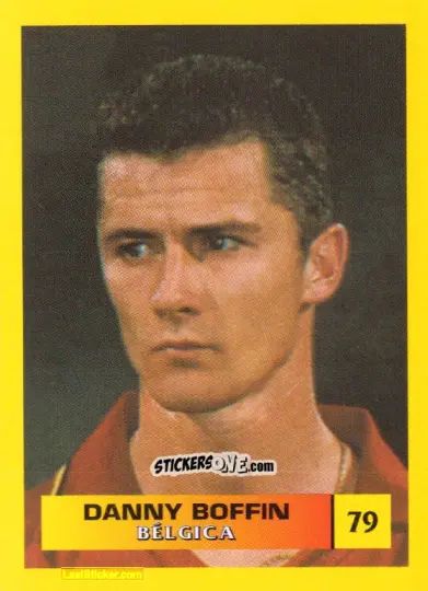 Cromo Danny Boffin - Mos Euro 2000 n. 79 - NO EDITOR