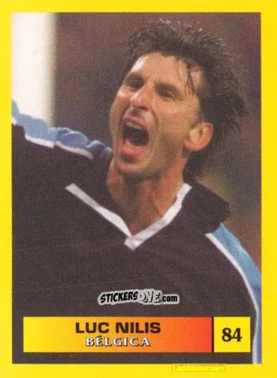 Cromo Luc Nilis - Mos Euro 2000 n. 84 - NO EDITOR