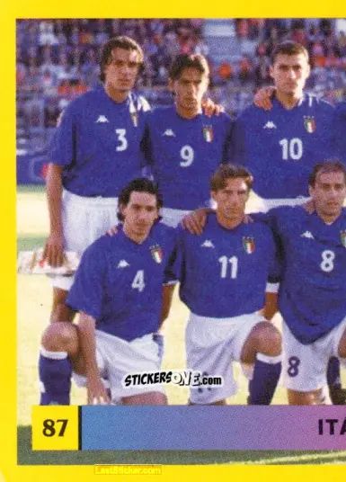 Cromo Equipe - Mos Euro 2000 n. 87 - NO EDITOR