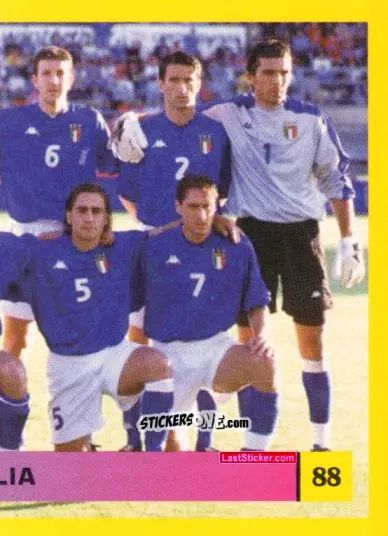 Cromo Equipe - Mos Euro 2000 n. 88 - NO EDITOR