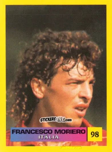 Cromo Francesco Moriero - Mos Euro 2000 n. 98 - NO EDITOR