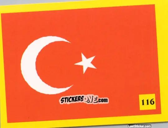 Figurina Bandeira - Mos Euro 2000 n. 116 - NO EDITOR