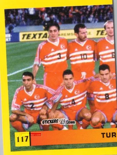 Cromo Equipe - Mos Euro 2000 n. 117 - NO EDITOR