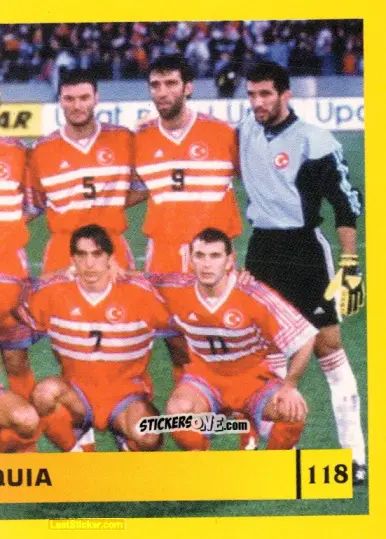 Cromo Equipe - Mos Euro 2000 n. 118 - NO EDITOR