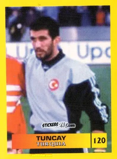 Cromo Tuncay - Mos Euro 2000 n. 120 - NO EDITOR