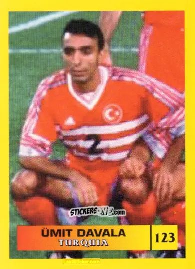 Figurina Umit Davala - Mos Euro 2000 n. 123 - NO EDITOR