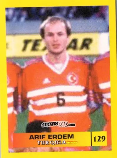 Cromo Arif Erdem - Mos Euro 2000 n. 129 - NO EDITOR