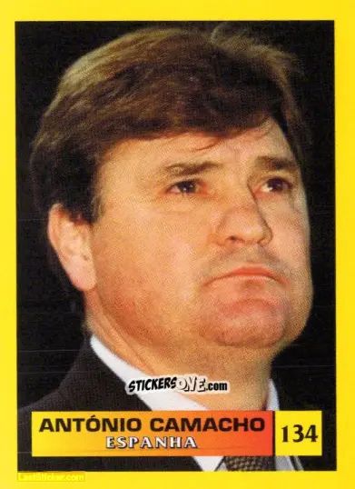 Cromo Antonio Camacho - Mos Euro 2000 n. 134 - NO EDITOR