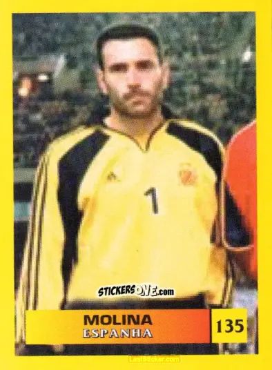 Cromo Molina - Mos Euro 2000 n. 135 - NO EDITOR