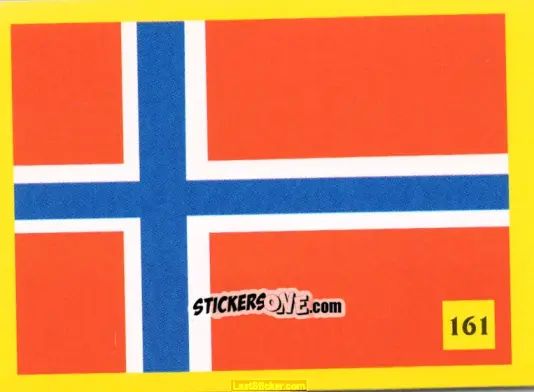 Cromo Bandeira - Mos Euro 2000 n. 161 - NO EDITOR