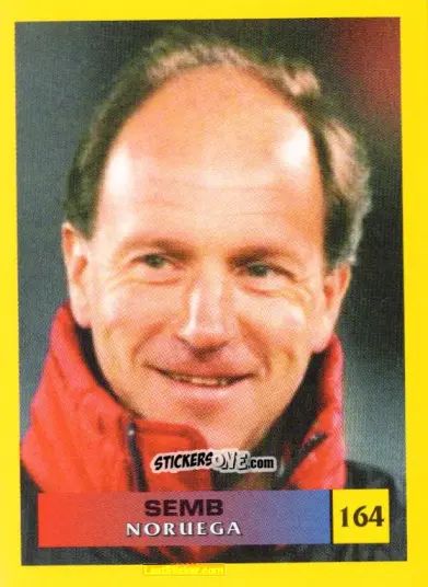 Sticker Semb - Mos Euro 2000 n. 164 - NO EDITOR