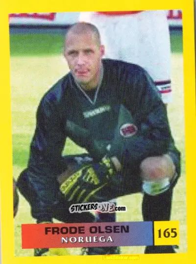 Sticker Frode Olsen - Mos Euro 2000 n. 165 - NO EDITOR