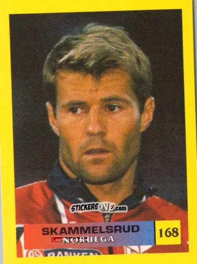 Figurina Skammelsrud - Mos Euro 2000 n. 168 - NO EDITOR